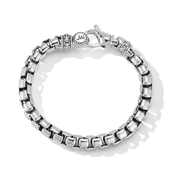JAI 7.25mm Silver Bracelet, 7.5"